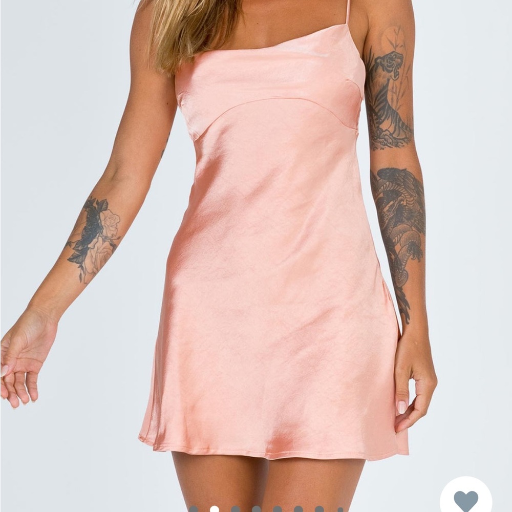 Princess Polly Fiery feelings mini dress pink